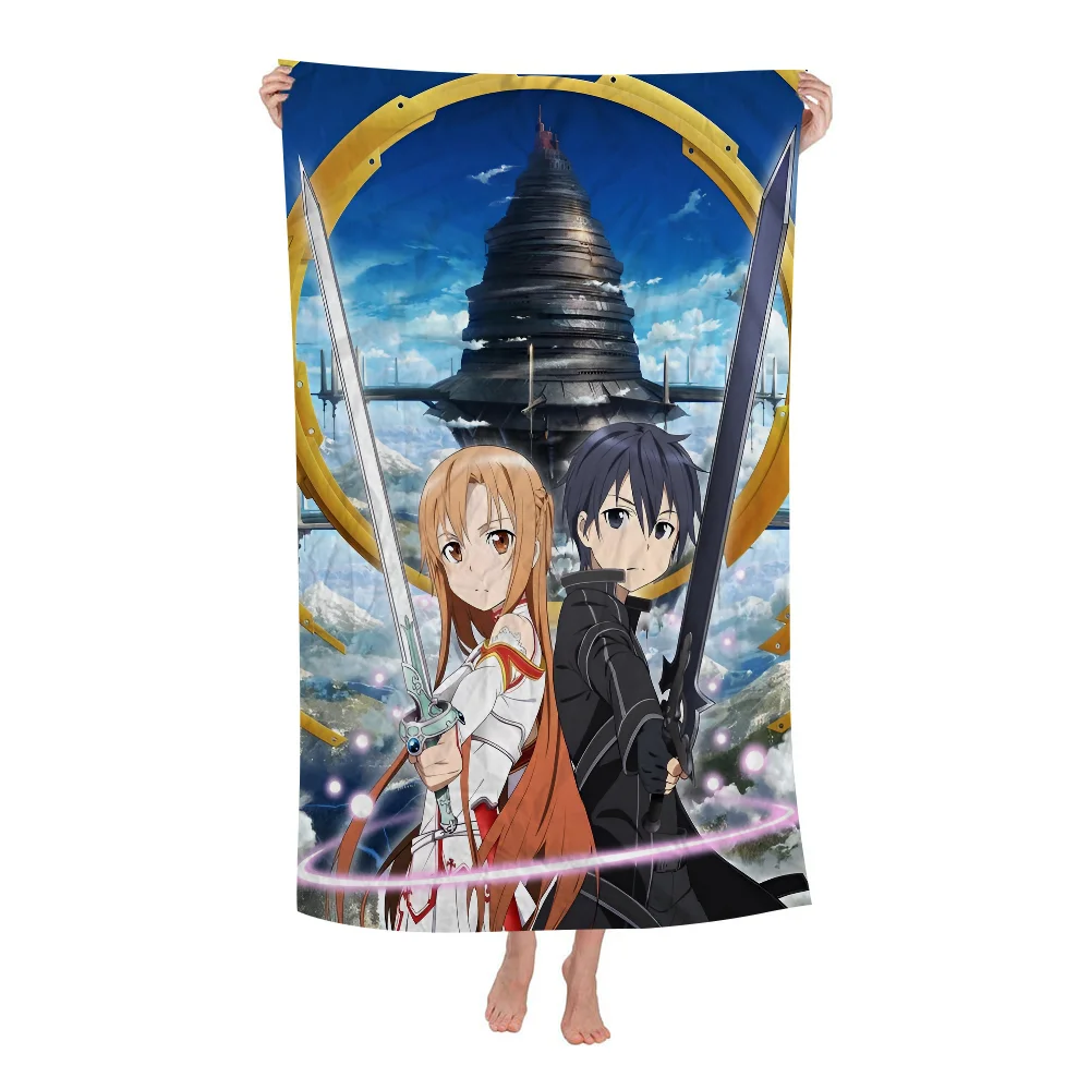 Hot Sword Art Online Bath Towel