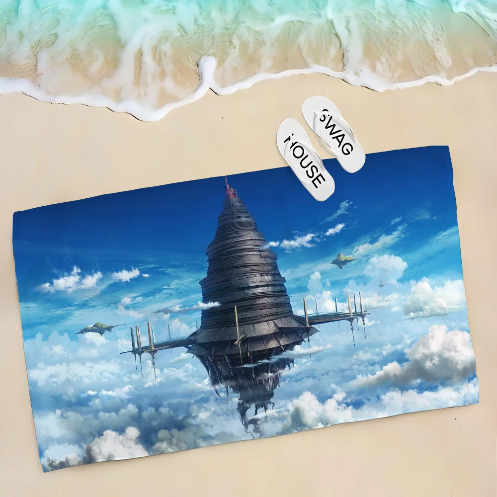 Hot Search Sword Art Online Anime Towel Beach Towel