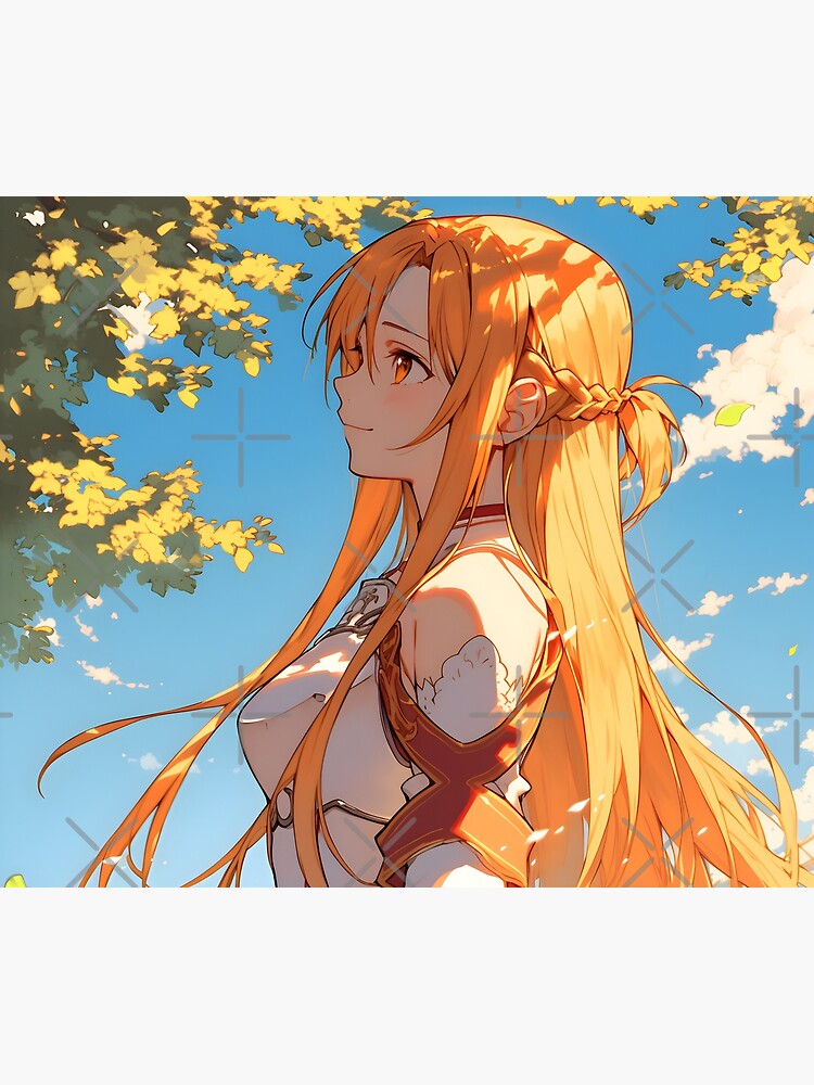 Asuna Sao Cute Anime Girl Tapestry - Image 2