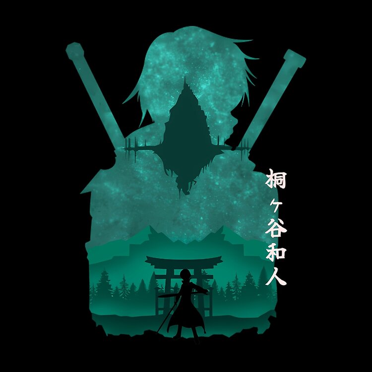 Anime Space Kirito Sword Tote Bag - Image 2