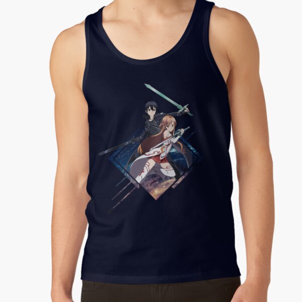 Kirito Asuna S A O Tank Top - Image 6