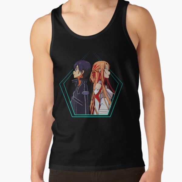 Sao Kirito And Asuna Tank Top