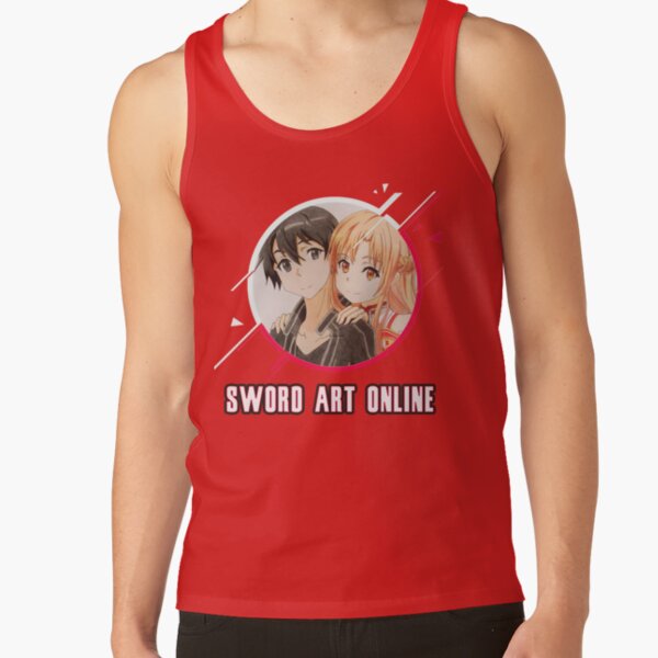 Kirito And Asuna Love Tank Top - Image 5