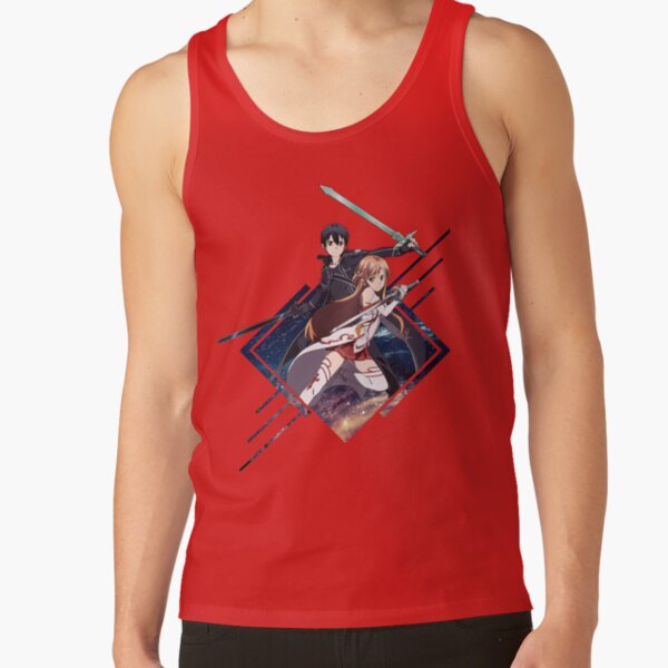 Kirito Asuna S A O Tank Top - Image 5