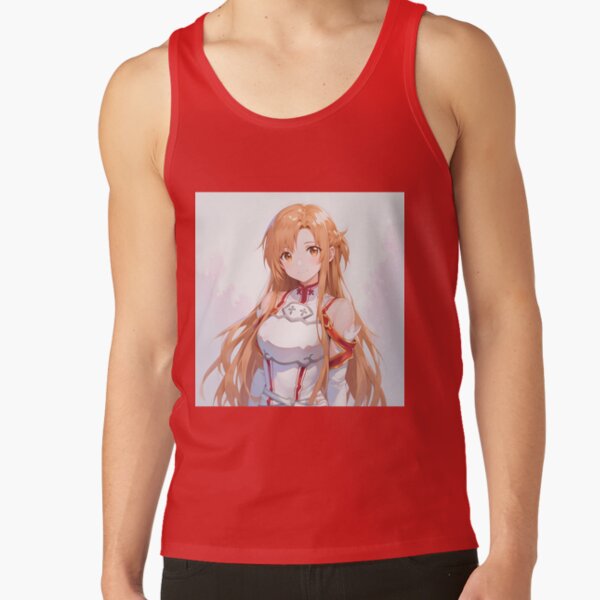 Asuna Sao Cute Anime Girl Tank Top - Image 5