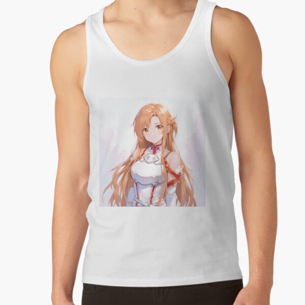 Asuna Sao Cute Anime Girl Tank Top