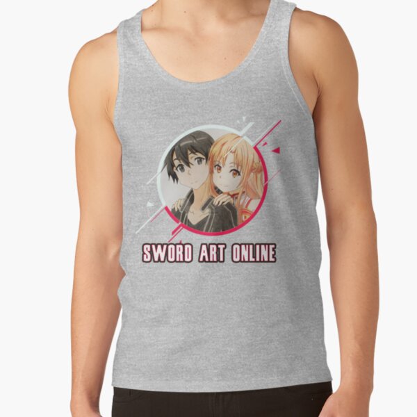 Kirito And Asuna Love Tank Top - Image 4