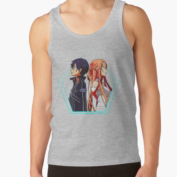 Sao Kirito And Asuna Tank Top - Image 4