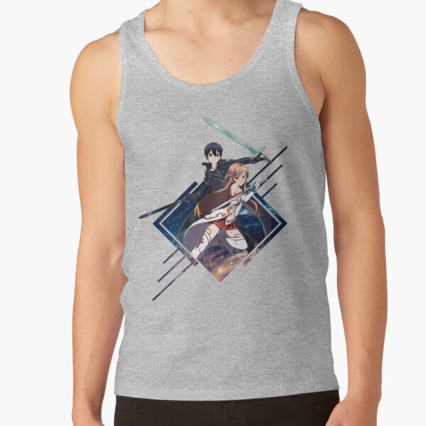 Kirito Asuna S A O Tank Top - Image 4
