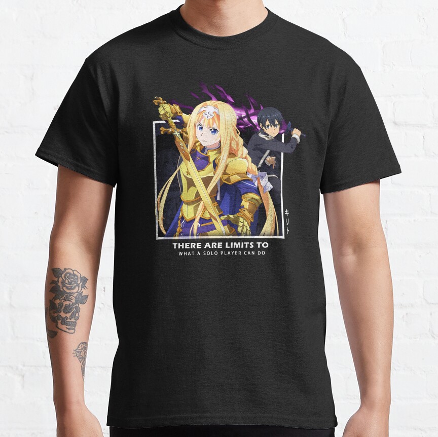 Anime Sword Art Online Sao T-shirt