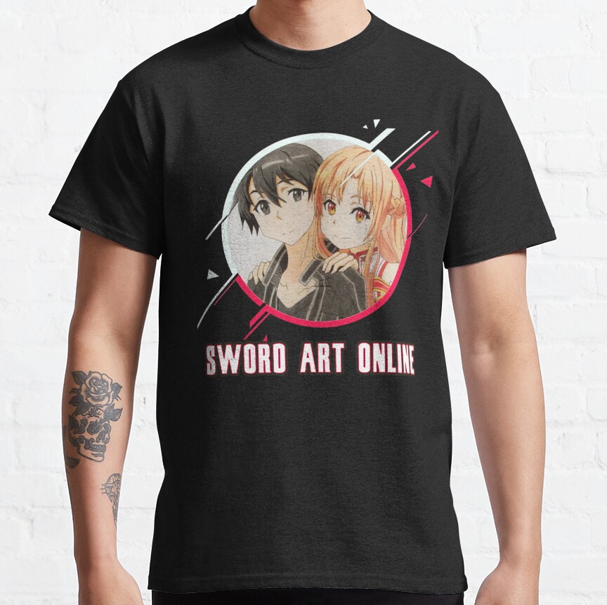 Kirito And Asuna Love T-shirt
