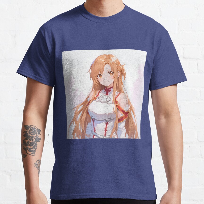 Asuna Sao Cute Anime Girl T-shirt - Image 5