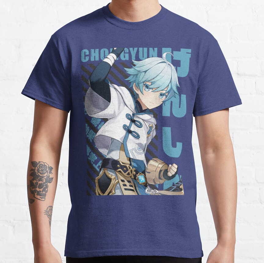 Genshin Impact Chongyun T-shirt - Image 5
