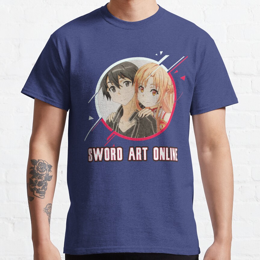 Kirito And Asuna Love T-shirt - Image 5