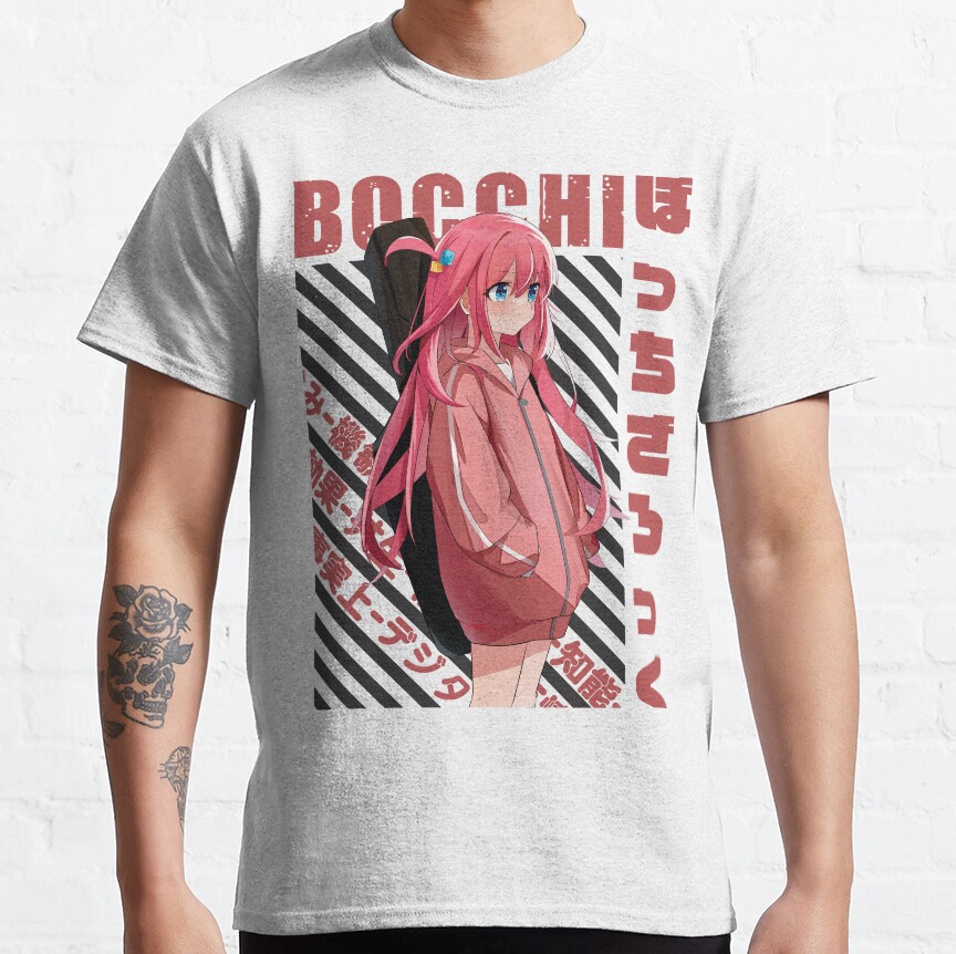 Bocchi The Rock Hitori Gotou T-shirt - Image 2