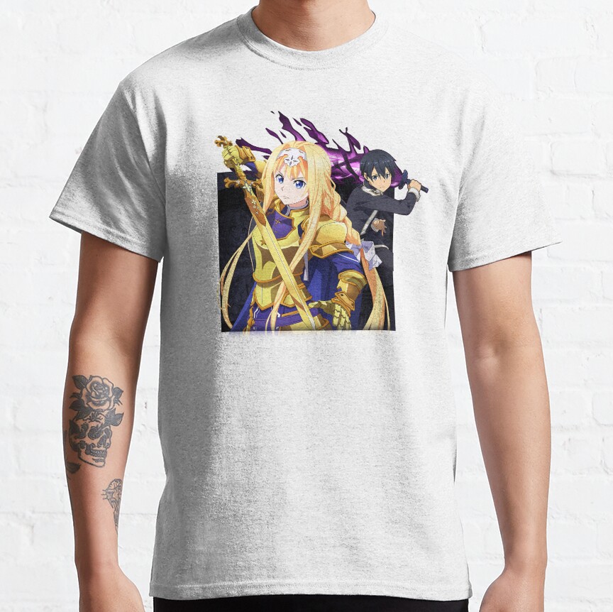 Anime Sword Art Online Sao T-shirt - Image 2