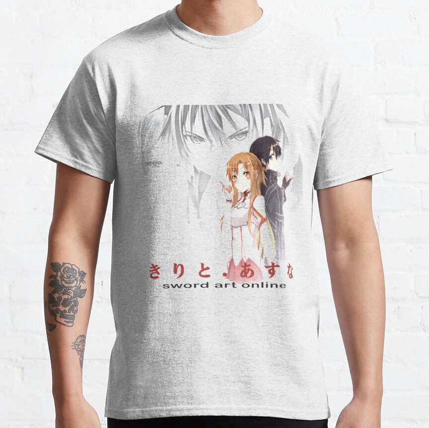Kirito And Asuna Love T-shirt - Image 2