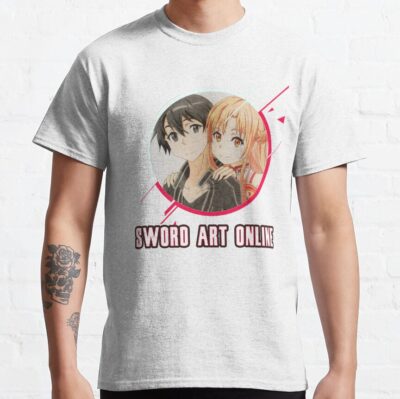 ssrcoclassic teemensfafafaca443f4786front altsquare product1000x1000.u1 43 - Sword Art Online Merch
