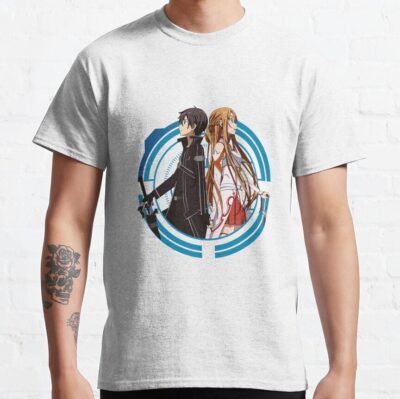 ssrcoclassic teemensfafafaca443f4786front altsquare product1000x1000.u1 44 - Sword Art Online Merch