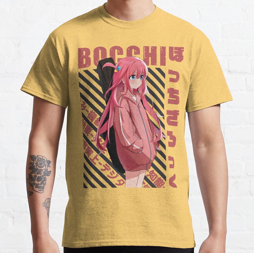 Bocchi The Rock Hitori Gotou T-shirt - Image 7