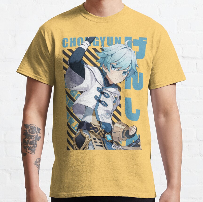 Genshin Impact Chongyun T-shirt - Image 7