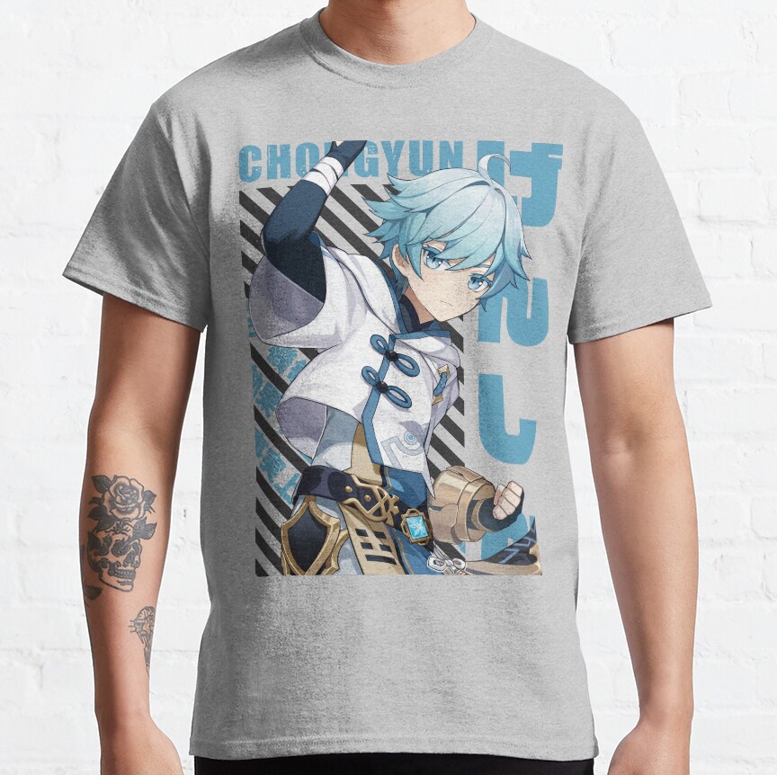 Genshin Impact Chongyun T-shirt - Image 4