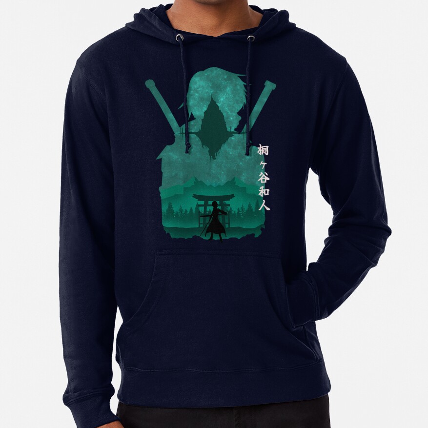 Anime Space Kirito Sword Hoodie - Image 6