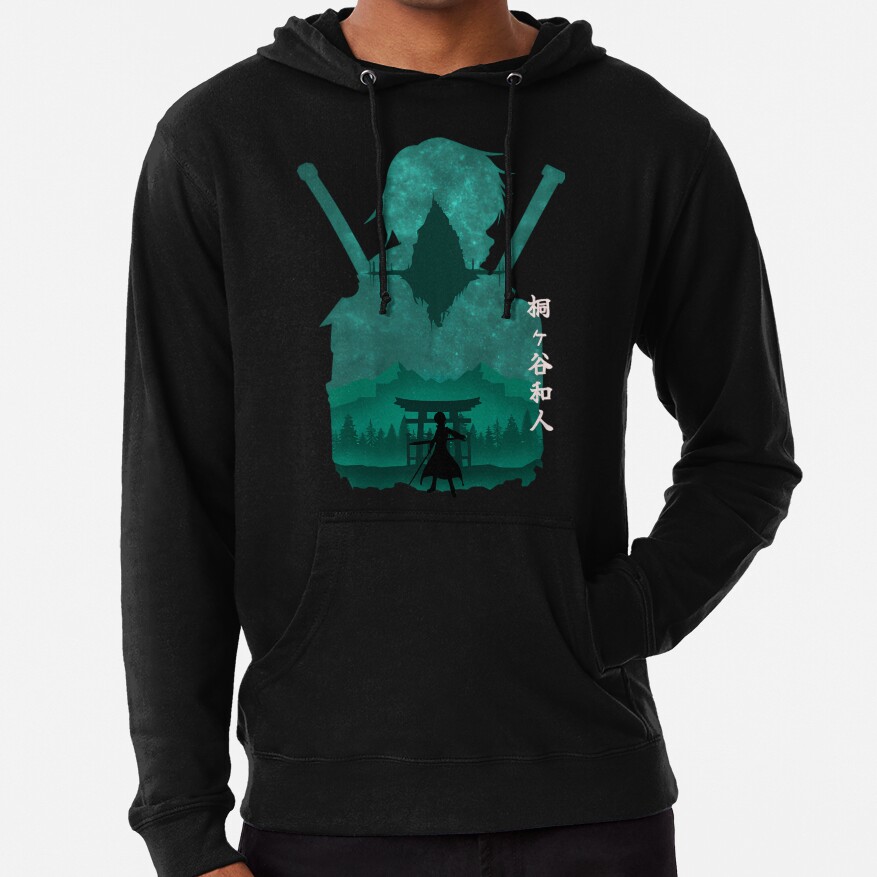 Anime Space Kirito Sword Hoodie