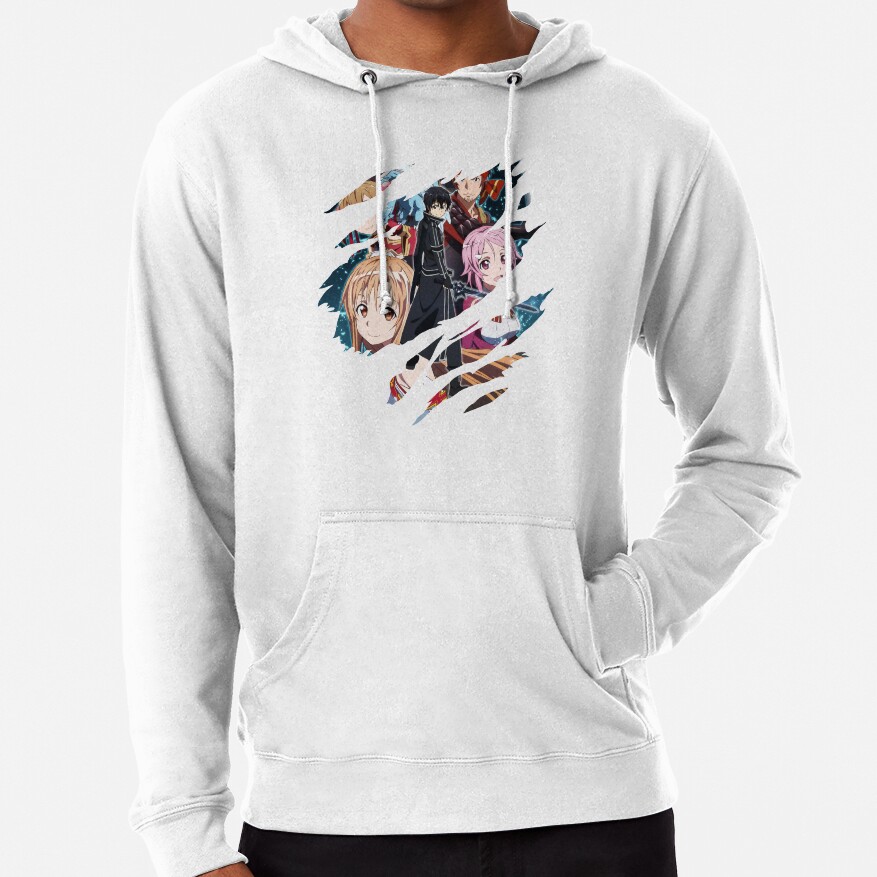 Anime Inspired Shirt Hoodie - Image 2