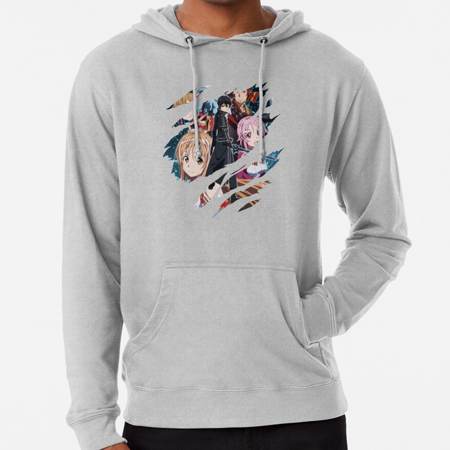 Anime Inspired Shirt Hoodie - Image 5