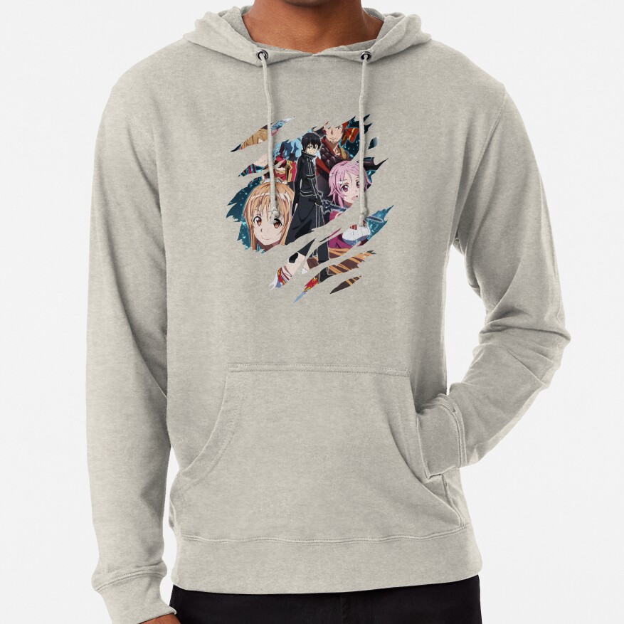 Anime Inspired Shirt Hoodie - Image 4