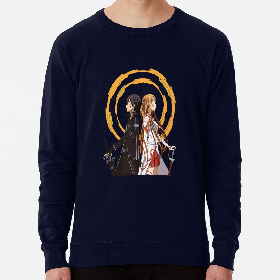 Sword Art Online sword Art Online Kirito And Asuna _by Teeplanet_ 1 Sweatshirt - Image 6