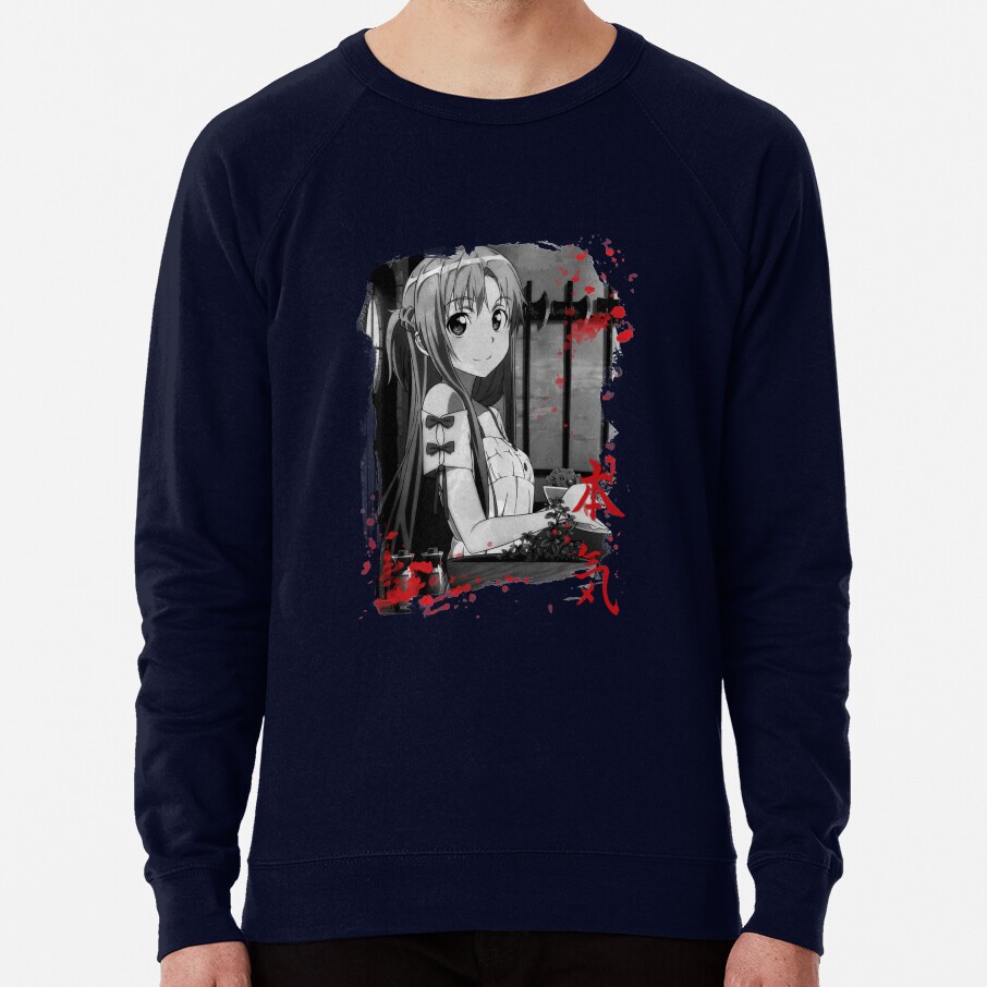 Asuna Smile Sword Online Anime Sweatshirt - Image 6