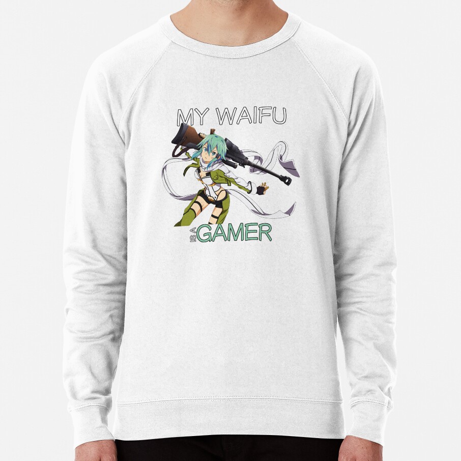Sinon Waifu Inspired Anime Sweatshirt