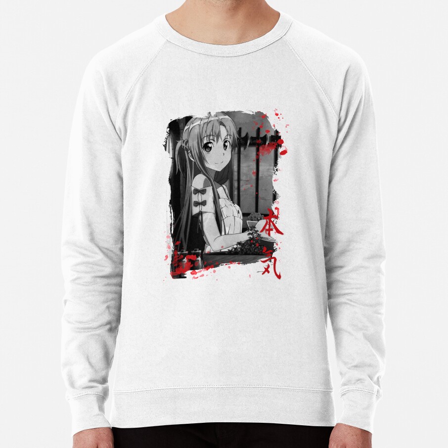 Asuna Smile Sword Online Anime Sweatshirt - Image 2