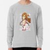 ssrcolightweight sweatshirtmensheather greyfrontsquare productx1000 bgf8f8f8 2 - Sword Art Online Merch