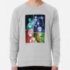ssrcolightweight sweatshirtmensheather greyfrontsquare productx1000 bgf8f8f8 20 - Sword Art Online Merch