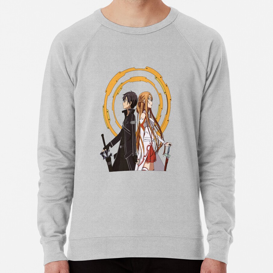 Sword Art Online sword Art Online Kirito And Asuna _by Teeplanet_ 1 Sweatshirt - Image 5