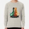 ssrcolightweight sweatshirtmensoatmeal heatherfrontsquare productx1000 bgf8f8f8 44 - Sword Art Online Merch