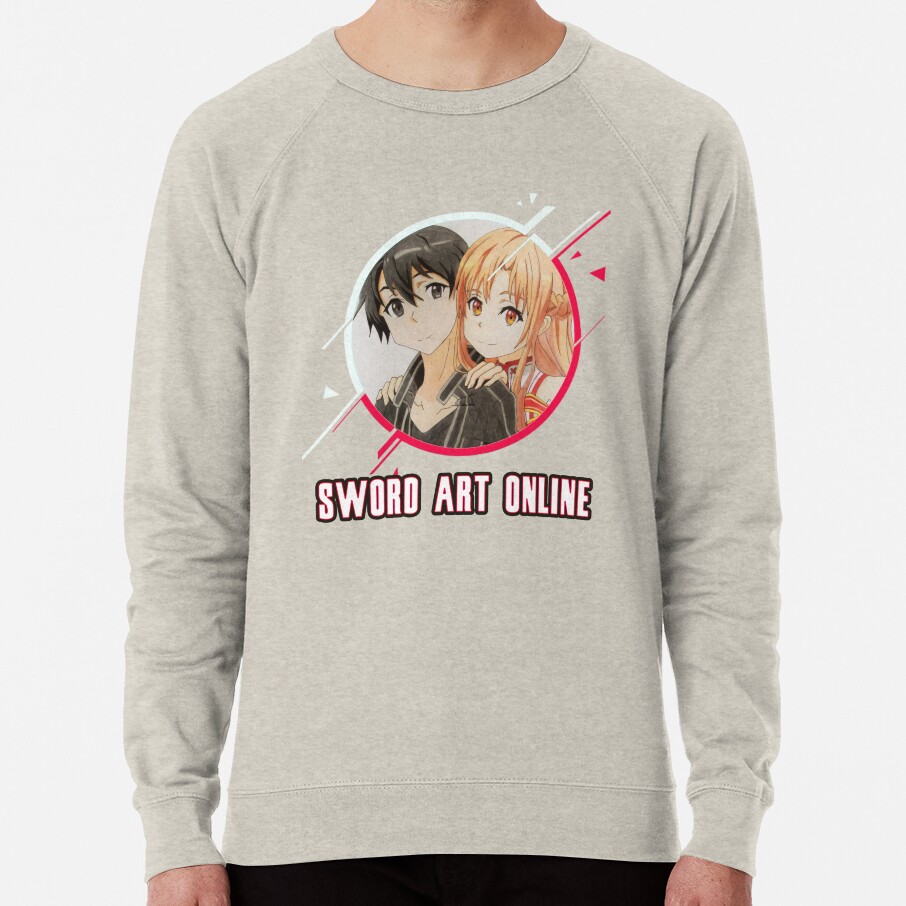 Kirito And Asuna Love Sweatshirt - Image 4