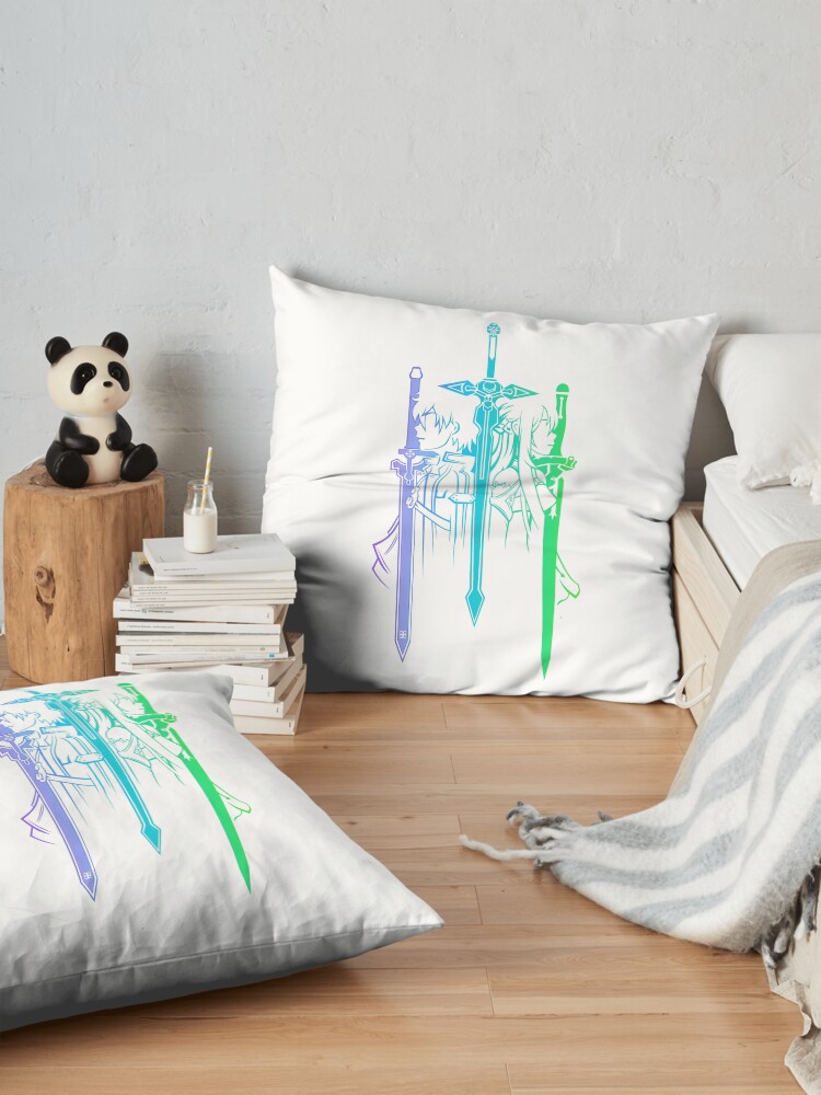 The Three Best Sword Throw Pillow - Image 2