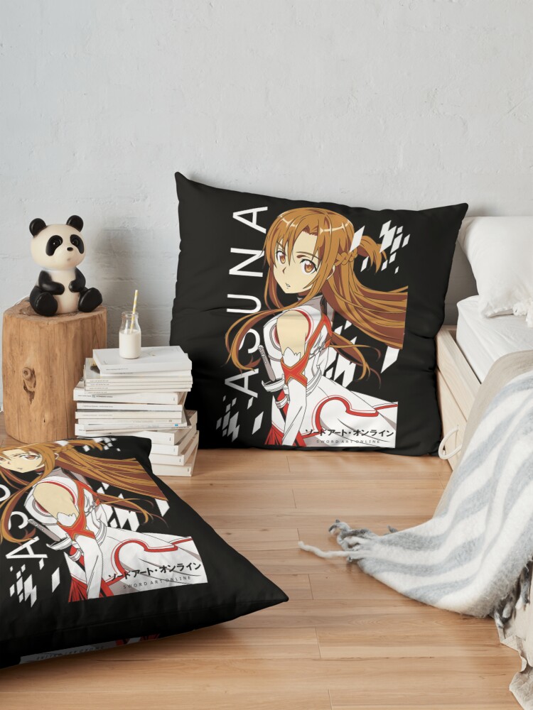 Asuna Sao Throw Pillow - Image 2