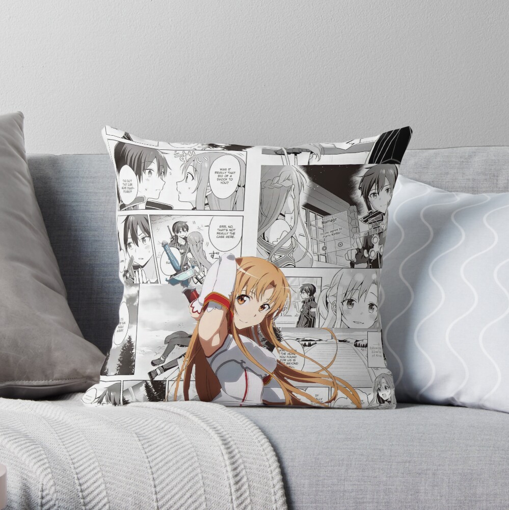 Asuna Throw Pillow