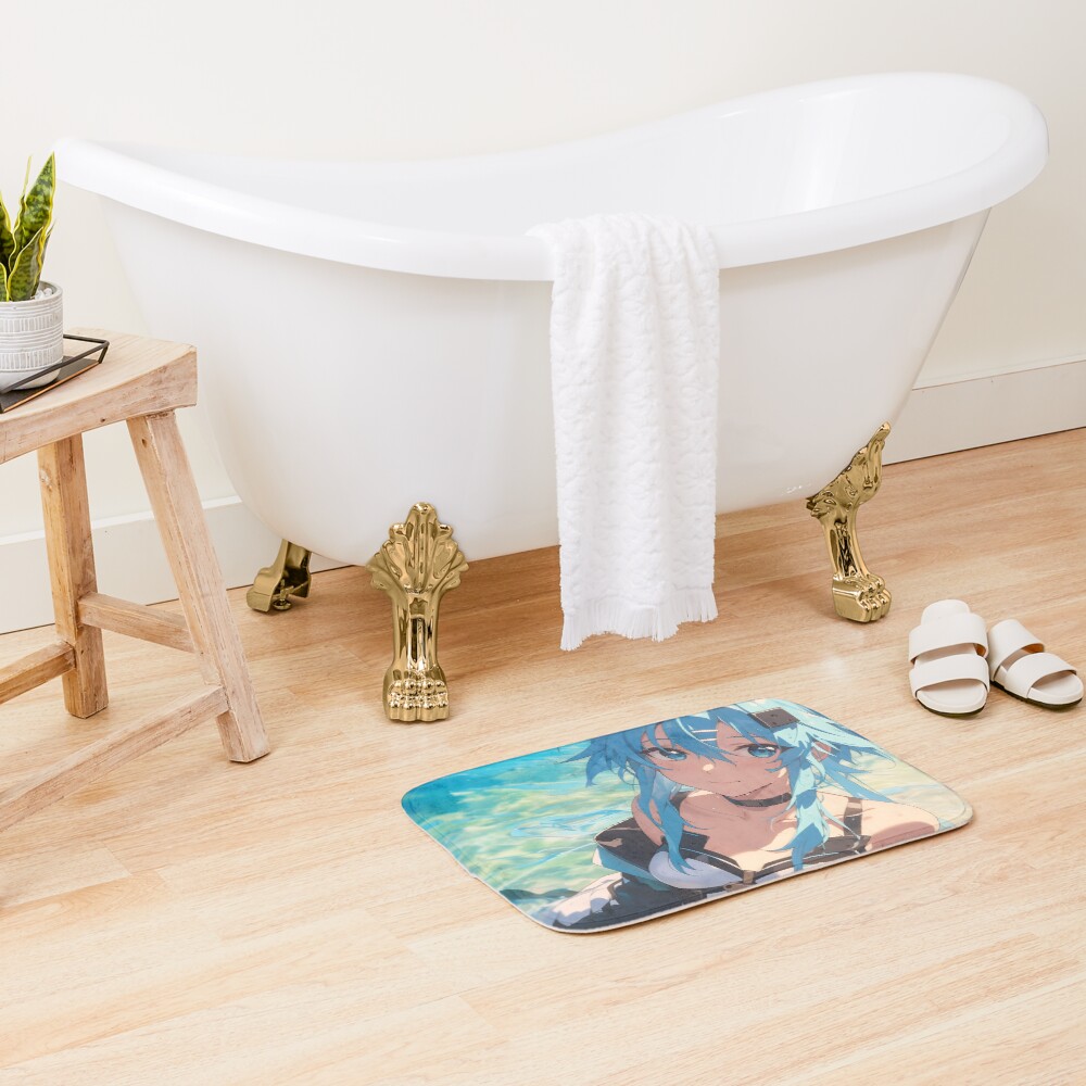Shino Asada Sword Art 4 Bath Mat - Image 2
