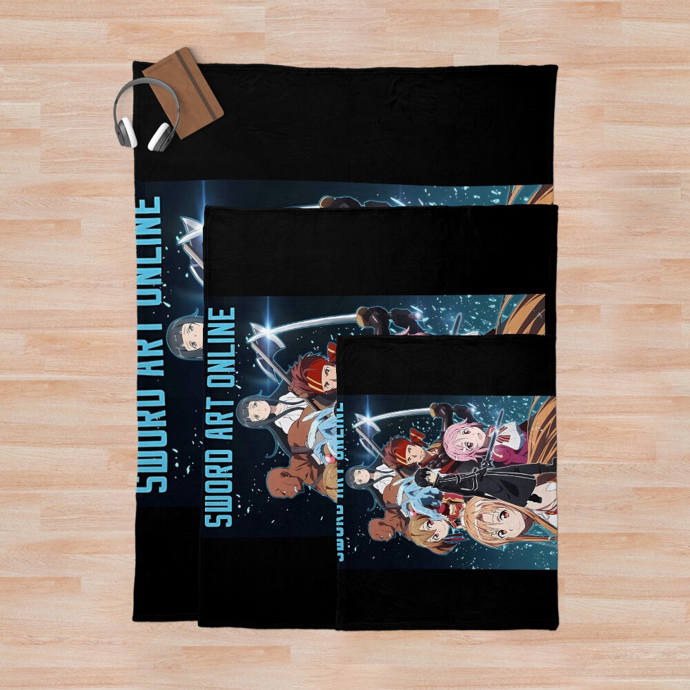 Sao Full Squad Throw Blanket - Image 3