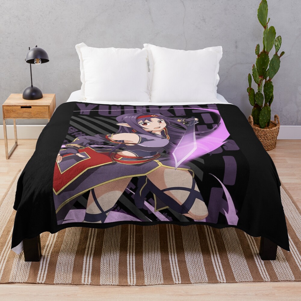 Sword Art Online Yuuki Konno Throw Blanket