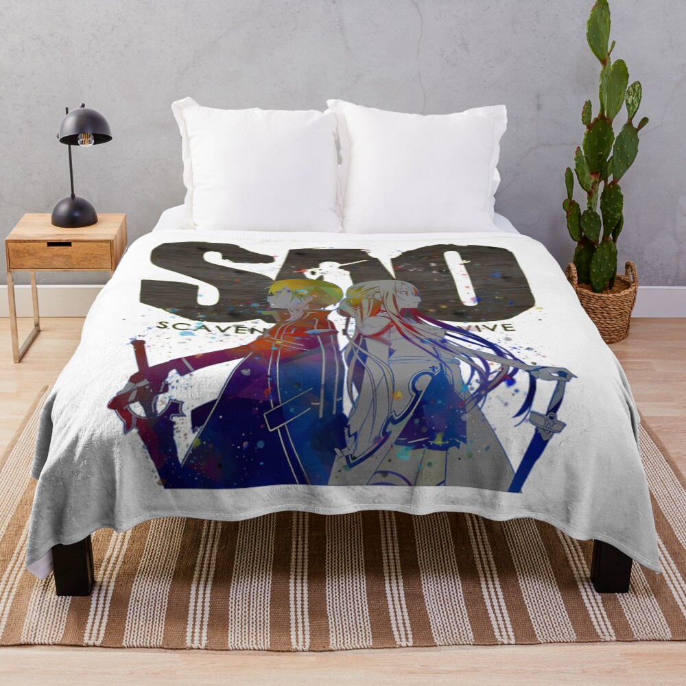 Destiny Lovers Throw Blanket