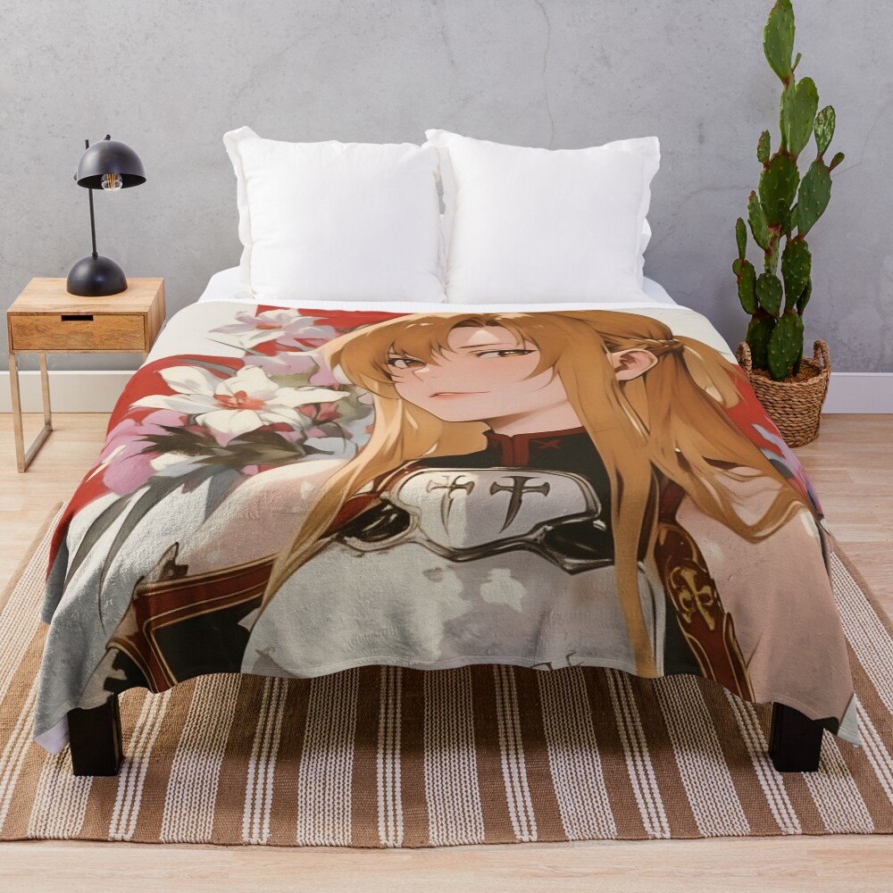 Asuna Sao 46 Throw Blanket