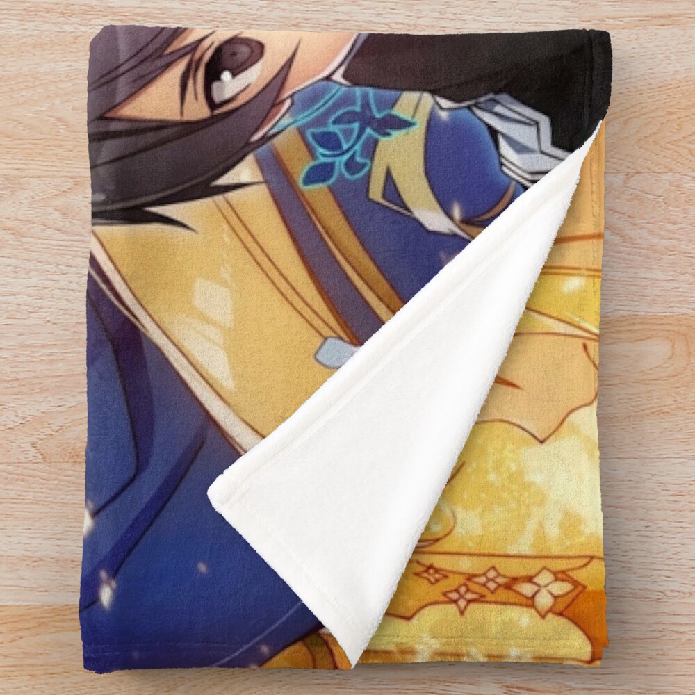 Top Design Custom Button Throw Blanket - Image 2