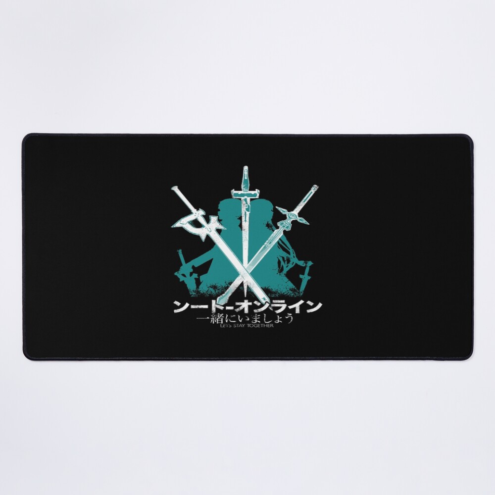 Lets Stay Together Sword Art Mouse Pad